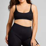 No-Show Shapewear Short - Siella - Color: Black Noir