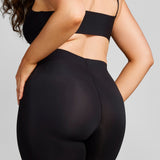 No-Show Shapewear Short - Siella - Color: Black Noir