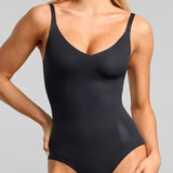 No - Show Shaping Bodysuit - Siella - Color: Black Noir