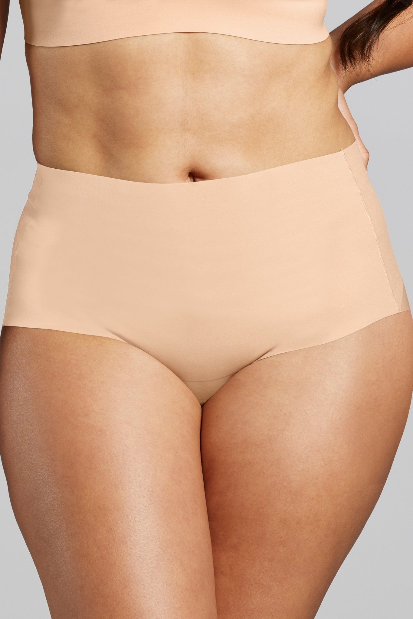 No-Show Shaping Brief - Siella - Color: Maple Sugar Sucre d'érable