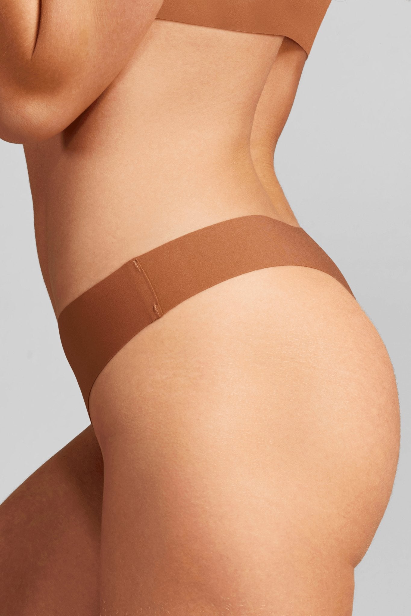 No - Show Thong - Siella - Color: Toffee Caramel