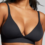 No - Show Triangle Bra - Siella - Color: Black Noir