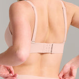 No-Show Triangle Seamless Bra - SIELLA - Color: Barely Pink Rose délicat