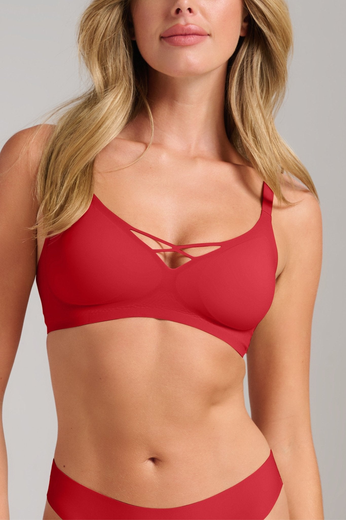 No - Show V - Neck Bra - Siella