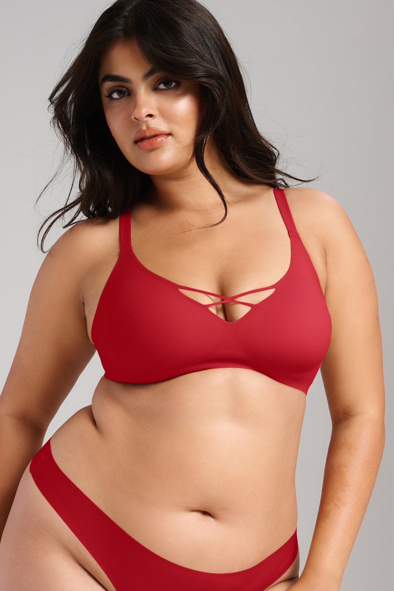 No - Show V - Neck Bra - Siella