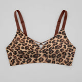 No - Show V - Neck Bra - Siella - Color: Leopard Léopard