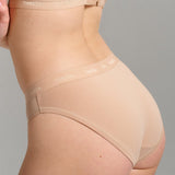 Organic Cotton Bikini - Siella - Color: Beach Beige Beige plage