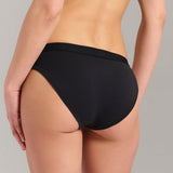 Organic Cotton Bikini - Siella - Color: Black Noir