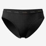 Organic Cotton Bikini - Siella - Color: Black Noir