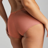Organic Cotton Boy Short - Siella - Color: Terracotta