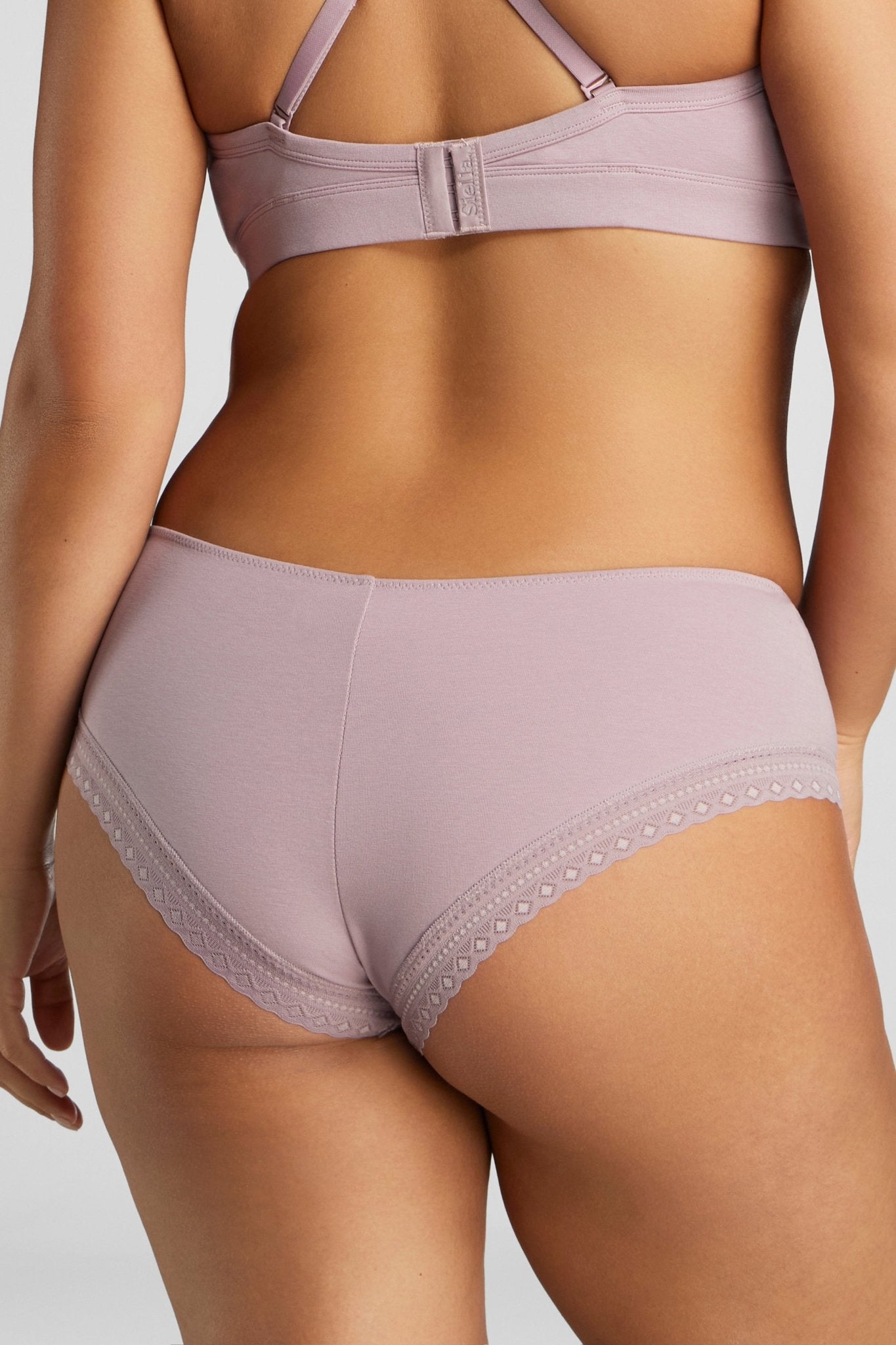 Organic Cotton Lace Cheeky - Siella