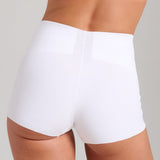 Organic Cotton No - Show Shaping Boy Short - Siella - Color: White Blanc