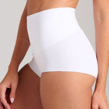 Organic Cotton No - Show Shaping Boy Short - Siella - Color: White Blanc