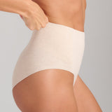 Organic Cotton No - Show Shaping Brief - Siella - Color: Oatmeal Avoine