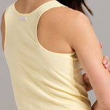 Organic Cotton Rib Tank - Siella - Color: Lemonade Limonade