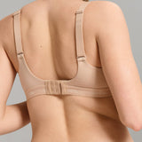 Organic Cotton V - Neck Bra - Siella - Color: Beach Beige Beige plage