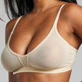 Power Mesh Bra - Siella - Color: Sand Sable