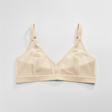 Power Mesh Bra - Siella - Color: Sand Sable