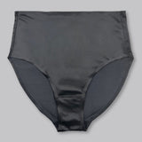 Smooth Satin Brief - Siella - Color: Black Noir