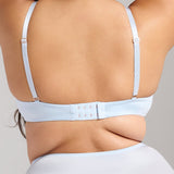 Smooth Satin Luxe Lift Bra - Siella - Color: Something Blue Bleu mariée