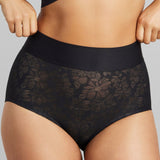 Soft Lace Boy Brief - SIELLA - Color: Black Noir