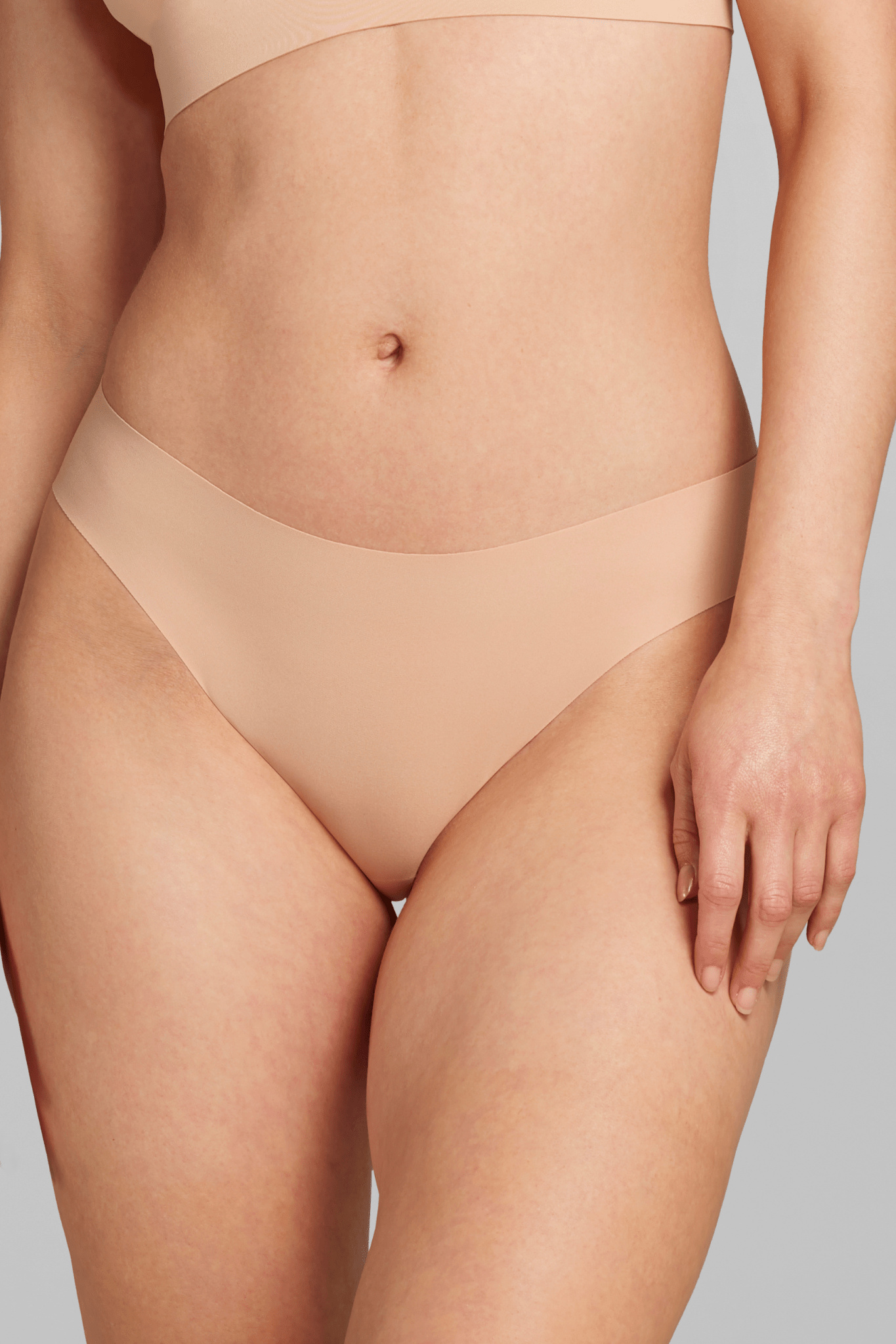 COSOMALL Women's Seamless Underwear Invisible Hipster Cheeky Bikini Half  Back Coverage Panties (CH XS) at  Women's Clothing store