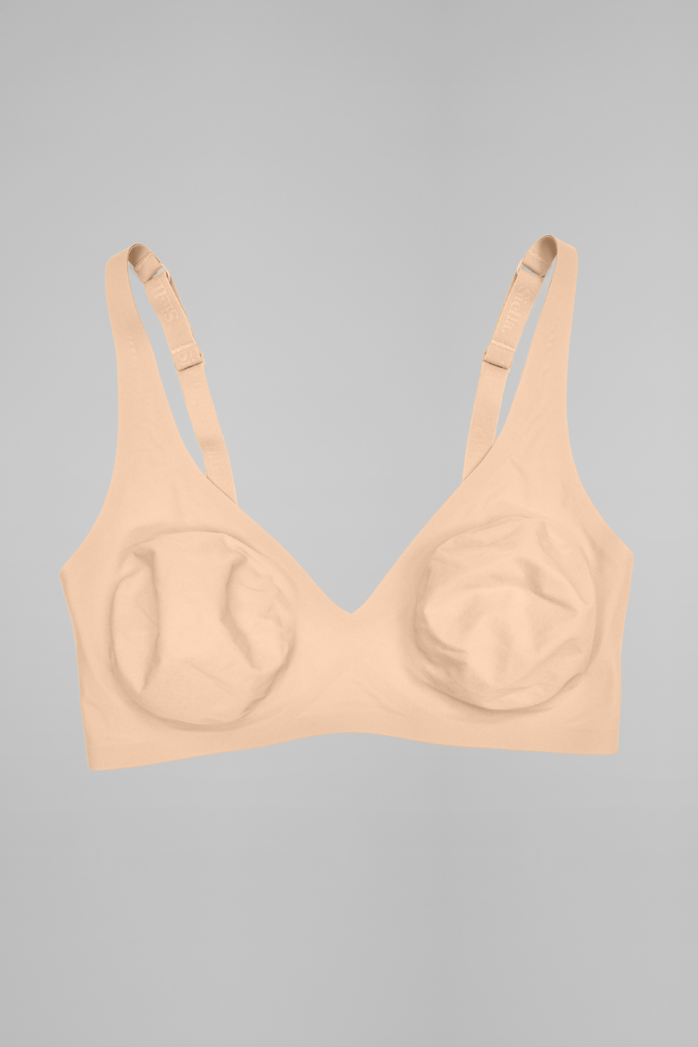 No-Show Plunge Non-Padded Bra