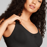 Sculpt Reversible Bralette - Siella - Color: Black Taupe Noir Taupe