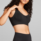 Sculpt Reversible Bralette - Siella - Color: Black Taupe Noir Taupe