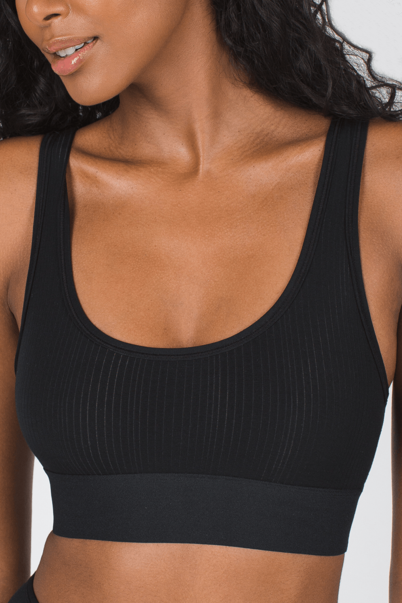 Sheer Modal Scoop Neck Bralette, SIELLA